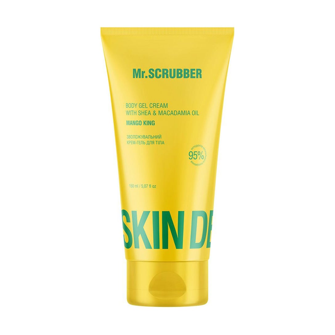 Зволожувальний крем-гель для тіла Mr.Scrubber Skin Delights Mango King Body Gel Cream, 150 мл