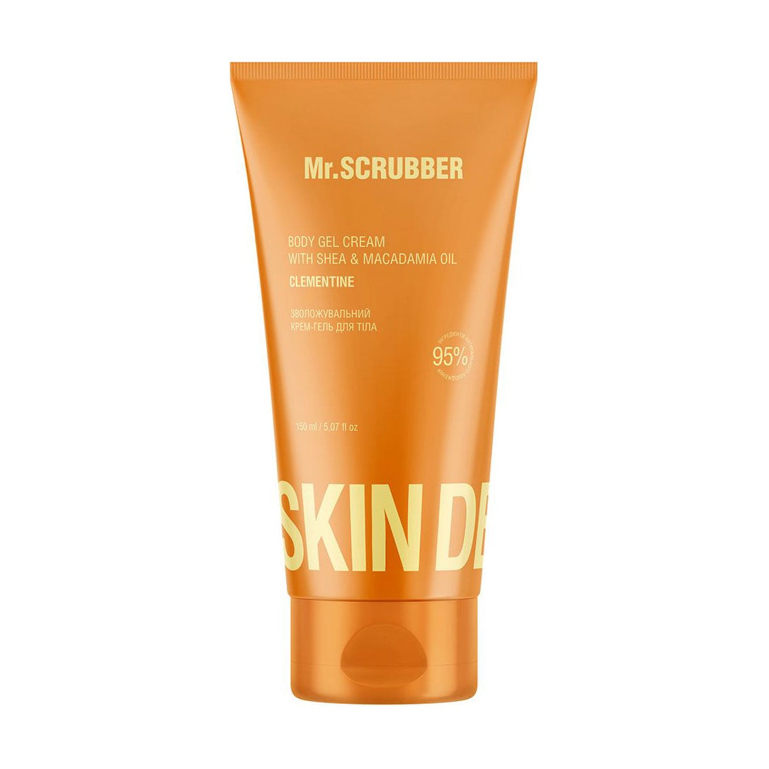 Зволожувальний крем-гель для тіла Mr.Scrubber Skin Delights Clementine Body Gel Cream, 150 мл